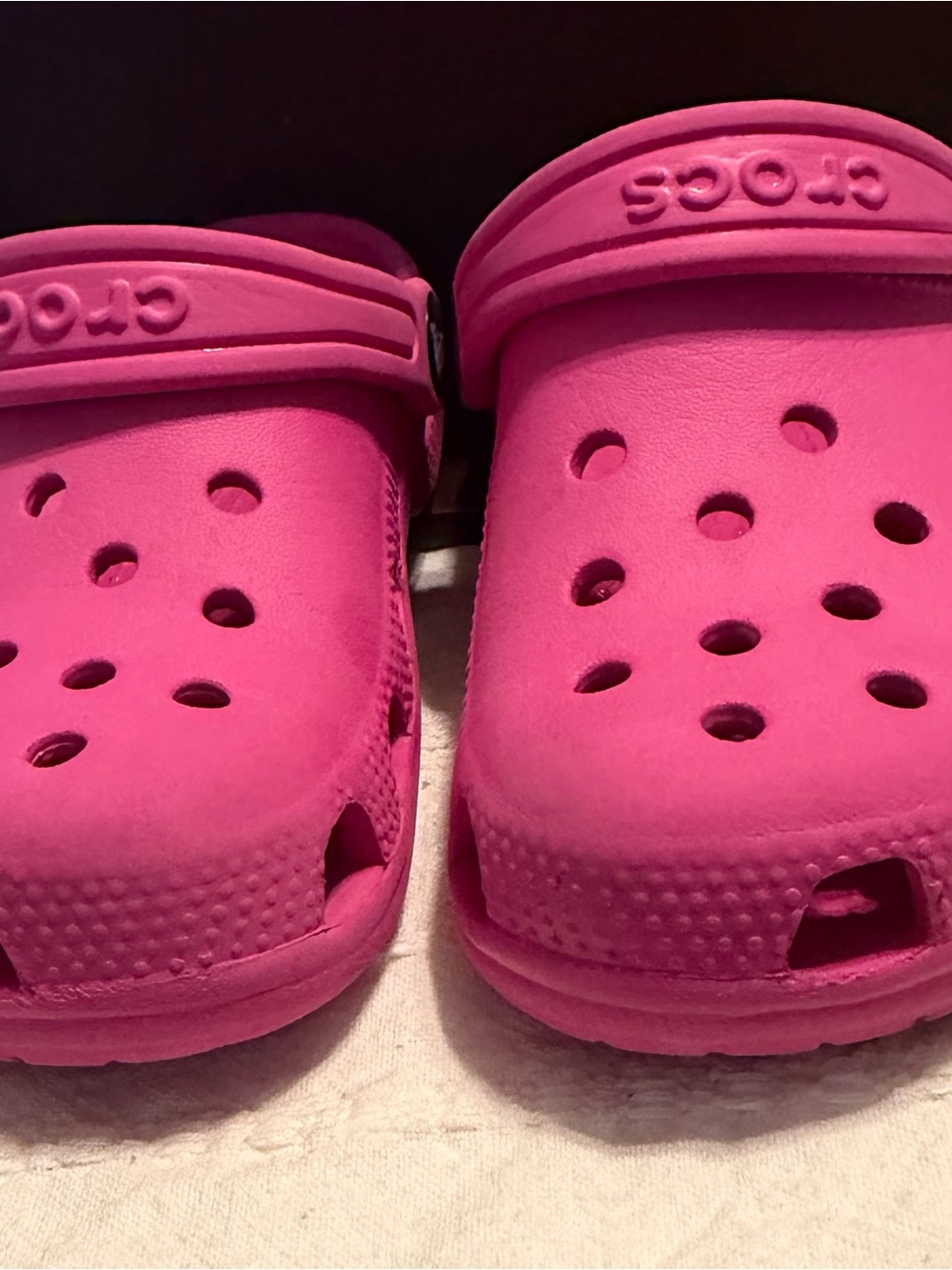 Child's SZ 12 Crocs Classic Clog - Pink Barbie